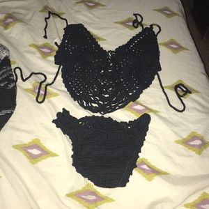 Homemade boho bikini!! Never been worn!! Size S.